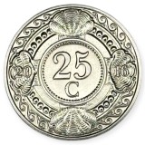 ANTILELE OLANDEZE 25 Cents 2016 , a UNC , km 35, America Centrala si de Sud, Fier
