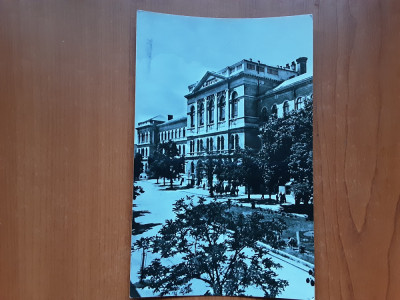 Cluj - universitatea Babes-Bolyai - vedere circulata 1976 foto