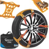 Set lanturi de zapada cu instalare rapida, 6 elemente, Geko G73866