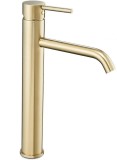 Baterie Lavoar Inalta Rea Lungo L.Gold Auriu - Economisire Apa, Design Modern