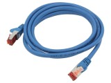 Patch Cord Goobay S/FTP Cat 6 RJ45 Litat Cu 66629 - Cablu Rețea Performant