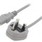 Cablu Alimentare 1.5m Gri 3x0.75mm2 BS 1363 la IEC C13