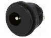Conector alimentare DC, 12V DC, {{Numarul de pini}} pini, seria {{Seria producatorului}}, 5,5/2,5mm. LUMBERG - NEB/J 25 C