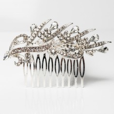 Accesoriu Par Mireasa tip Pieptan Mireasa Noella