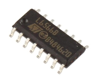 CI PWM-CONTROLLER, SMD SOIC-16 L6566B STMICROELECTRONICS foto