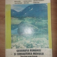 Geografia Romaniei si cunoasterea mediului inconjurator. Manual pentru clasa a 4-a - Maria Soigan, Vasile Motrescu