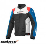 Geaca (jacheta) barbati Racing vara Seventy model SD-JR48 culoare: negru/rosu/albastru &ndash; marime: M