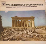 Disc vinil, LP. Tchaikovsky 5th Symphony-Tchaikovsky, Sir Adrian Boult, The London Philharmonic Orchestra, Clasica