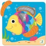 DODO MINT&Aacute;K PUZZLE 5 DB HALOCSKA 18M+ - DODO