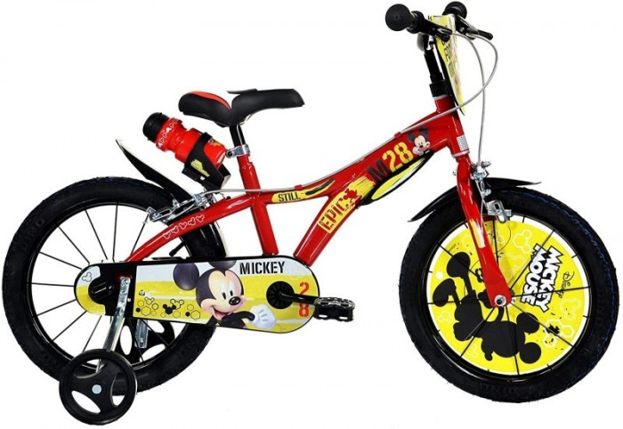 Bicicleta copii Mickey Mouse 16&quot; Dino Bikes 616MY