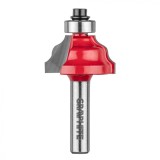Burghiu freza pentru rotunjire decorativa, HM, 28.8x15.9mm, tija 8mm 56H239