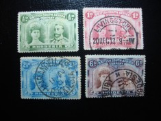 RHODESIA 1910 GEORGE V foto