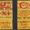 1971 Noiembrie luna calitatii la ICS - Serie 6 etichete chibrituri romanesti RSR