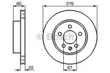 Disc frana MERCEDES VITO caroserie (638) (1997 - 2003) BOSCH 0 986 479 B53