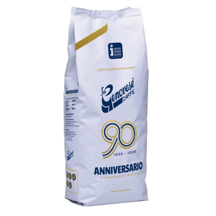 Cafea La Genovese Espresso Editie Aniversara boabe 1 kg
