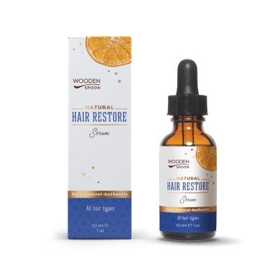 Ser pentru regenerarea parului, bio, 30ml, Wooden Spoon foto
