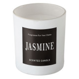 Cumpara ieftin Lumanare parfumata cu aroma proaspata de Iasomie, 9x9,5 cm, Oem