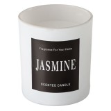 Lumanare parfumata cu aroma proaspata de Iasomie, 9x9,5 cm