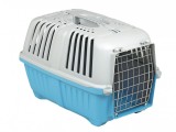 Cusca transport animale PRATIKO 2 METAL, albastru
