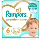 Pampers Premium Care Size 6 scutece de unică folosință 13-18 kg 50 buc