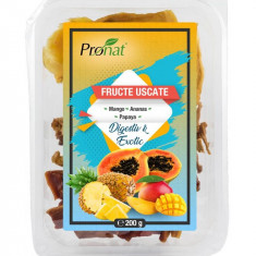 Mix de Fructe Uscate Digestiv si Exotic 200gr Pronat