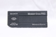 Card memorie SONY Memory Stick Pro 512 MB foto