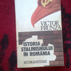 z1 Istoria Stalinismului In Romania - Victor Frunza