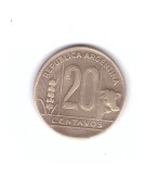 Moneda Argentina 20 centavos 1945, stare relativ buna, curata