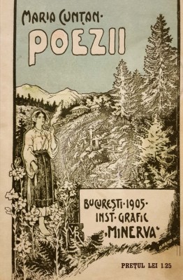 Maria Cunțan, POEZII, București, 1905 foto