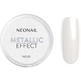 NEONAIL Effect Metallic pudra cu particule stralucitoare pentru unghii culoare 01 1 g