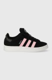 adidas Originals sneakers din piele &icirc;ntoarsă Campus 00s culoarea negru, ID3171