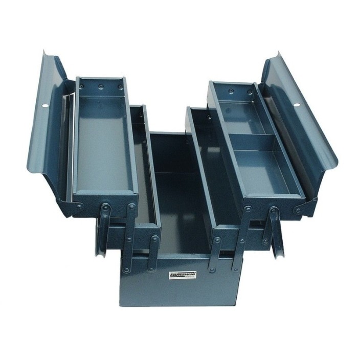 Cutie de scule metalica Mannesmann 211-430, 43 x 20 x 20 cm