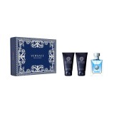 Set cadou Versace Pour Homme pentru bărbați EDT 50 ml + 50 ml gel de duș + 50 ml balsam după ras