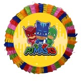 Pinata pentru petreceri, 35 cm, multicolora, model Pj Masks Eroi in Pijamale