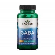 Gaba 750 miligrame 60 capsule Swanson foto
