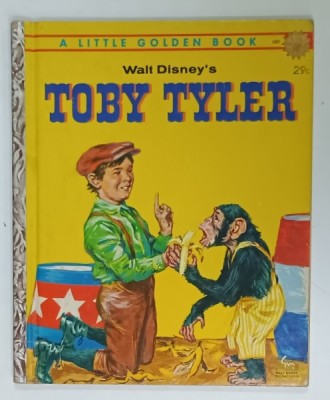 WALT DISNEY &amp;#039;S TOBY TYLER , story adapted by CARL MEMLING , pictures by SAM McKIM , 1960 foto