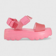 Melissa sandale MELISSA KICK OFF SANDAL AD femei, culoarea roz, cu platforma, M.32823.AJ294