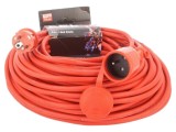 Prelungitor alimentare KEL 3x1,5mm2 40m 16A cu 1 priză roșie