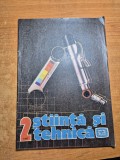 Stiinta si tehnica februarie 1987-statiunea voineasa,automobilele ford