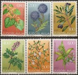 C3186 - Iugoslavia 1973 - Flora 6v.neuzat,perfecta stare