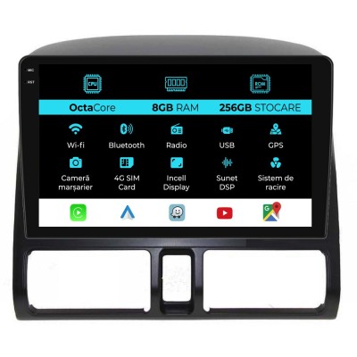Navigatie Dedicata Honda CR-V (2001-2006), 9Inch, 8Gb Ram, 256Gb Stocare, Carplay foto
