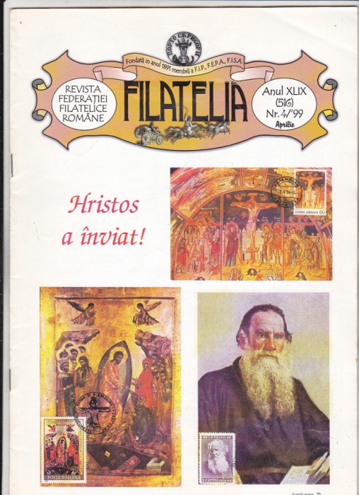 bnk rev Revista Filatelia nr 4/1999