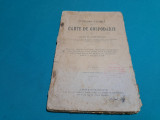 ECONOMIA CASNICĂ SAU CARTE DE GOSPODĂRIE /ELENA M. DEMETRESCU /1920/ED. A VI-A *