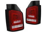 Set de stopuri LED cu baza rosie si alba potrivit pentru Volkswagen T5 2010-2015, stanga si dreapta Performance AutoTuning