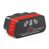 Cumpara ieftin Diagnoza auto OBD2 KONNWEI KW901, Bluetooth 5.0, Buton ON-OFF, compatibil Android iOS, ELM 327 OBDII, Negru/Rosu