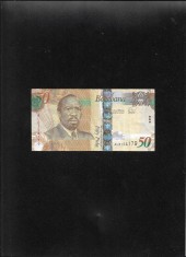 Botswana 50 pula 2009 (2021) seria8154179 circulata din mana in mana