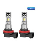 Set 2 leduri auto H11 Canbus, putere 60W, luminozitate 6000 Lm, 12-24V