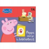 Peppa Pig: Peppa merge la biblioteca - Neville Astley, Mark Baker, Madalina Buican