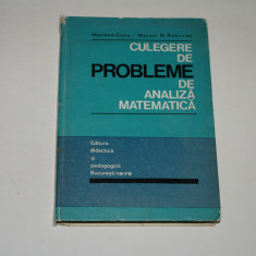 Culegere de probleme de analiza matematica - Craiu - Rosculet