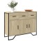 Gossi dulap, stejar sonoma, 97x32,5x74,5 cm, lemn prelucrat